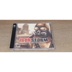 Iron Storm "The Face of War has Changed" Windows PC Game 2000 (2) Disc Set‎